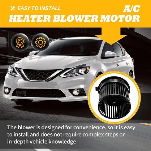 محرك منفاخ HVAC الأمامي متوافق مع Sentra 2013-2018 يستبدل 700295 27226-3SG0A 27226-3SG1A 76986 PM4054 in Kuwait