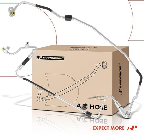 A-Premium A/C Liquid Line Hose Assembly Compatible with BMW 328i 2007-2013, 328i xDrive 2009-2013, 335d 2010-2011, 325i/325xi/330i/330xi 2006, 328xi 2007-2008, 128i 2008-2013, 3.0L, Condenser to Evap in Kuwait
