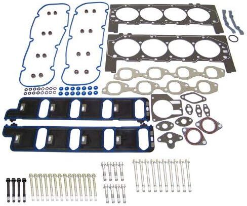 DNJ HGB3181 Cylinder Head Gasket set with Head Bolt Kit For 2001-2007 Chevrolet C3500HD 8.1L 496cid V8 OHV in Kuwait