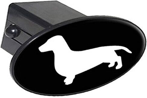 الرسومات والمزيد من Dachshund Doxy Wiener Dog البيضاوي سحب وصلة مقطورة غطاء التوصيل إدراج 2" in Kuwait