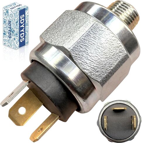 113945515G 3-Prong Brake Stop Light Switch Compatible With Audi 100 5000 Fox,Porsche 911 912 914 924 928 930,VW 411 412 Beetle Dasher Karmann Ghia Transporter Vanagon Replaces SLS-87,113945515D in Kuwait