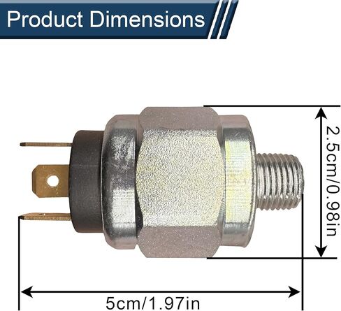 113945515G 3-Prong Brake Stop Light Switch Compatible With Audi 100 5000 Fox,Porsche 911 912 914 924 928 930,VW 411 412 Beetle Dasher Karmann Ghia Transporter Vanagon Replaces SLS-87,113945515D in Kuwait