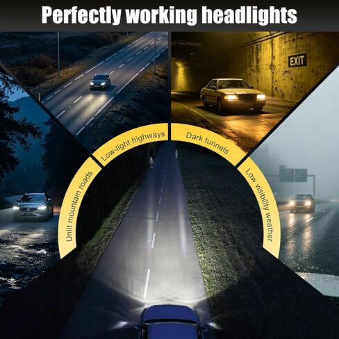 AOGCK car Headlight Repair Wet Wipe Set, Including Anti-Oxidation and Anti Yellowing Protective Coating, Used to Restore Headlight Transparency in Kuwait