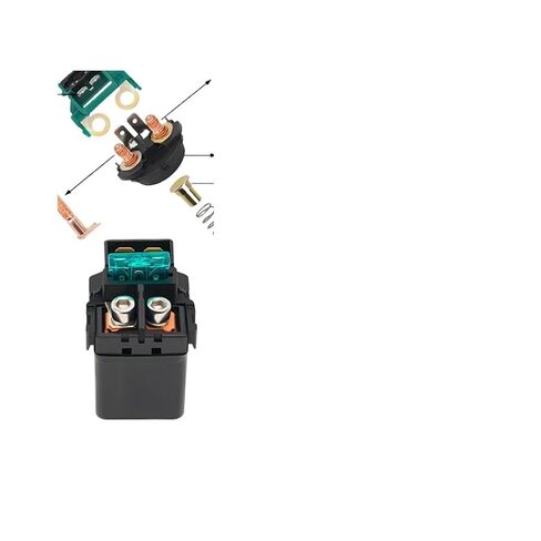 مفتاح إشعال مرحل الملف اللولبي للدراجات النارية متوافق مع Kawasaki ER500 EX650 KLE650 KLX140 KSF450 KSV700 KVF700 KVF in Kuwait