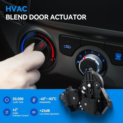 AITKEN HVAC سخان المثبط المؤازر، مشغل باب المزيج الفرعي متوافق مع Toyota Tundra 2007-2021 P/N 87106-0C070. in Kuwait