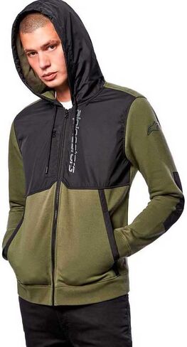 Alpinestars 1213-51000-6910-L: سترة ذات قلنسوة عسكرية/أسود Lg in Kuwait