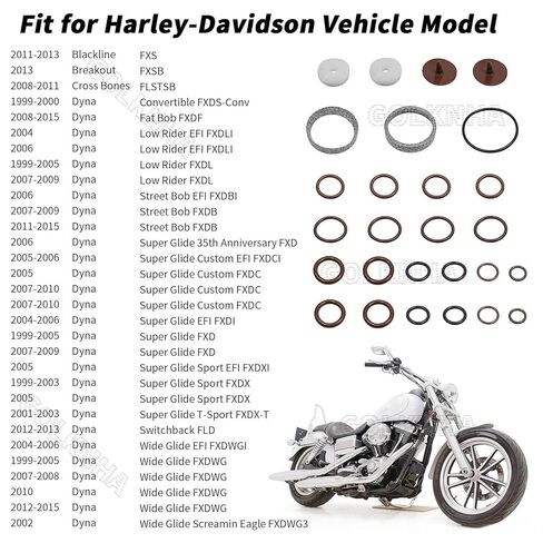 C9588 مجموعة حشية صندوق الروك لهارلي ديفيدسون Twin Cam 1999-2017، مجموعة حشية لهارلي in Kuwait