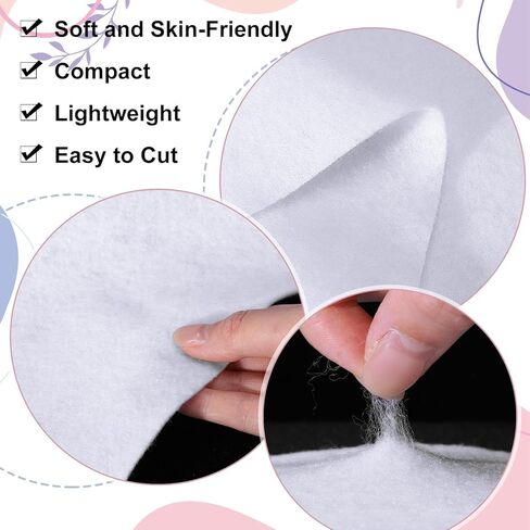 Vincreem 2 Rolls 12"x 10yd Quilting Batting Cotton Batting Roll Sewing Supplies for Needle Punched Quilt, DIY Project, Fabric Sewing Crafts(White) in Kuwait
