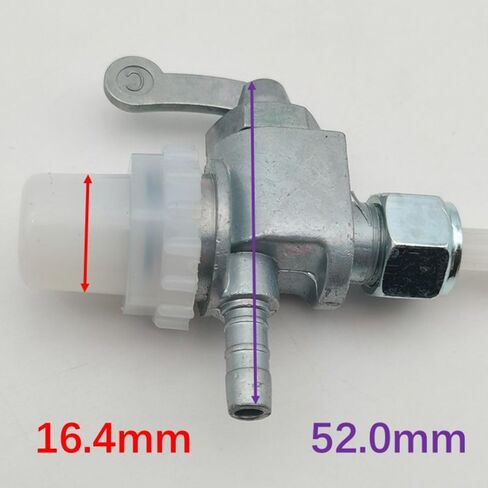 Gas Tank Fuel Petcock Valve Tap Spigot Compatible with Honda Hobbit Camino PA5 Moped PA50 PA50I 1978-1979 PA50II 1978 1979 1980 1981 1982 1983 25-604 in Kuwait