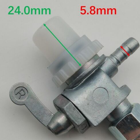 Gas Tank Fuel Petcock Valve Tap Spigot Compatible with Honda Hobbit Camino PA5 Moped PA50 PA50I 1978-1979 PA50II 1978 1979 1980 1981 1982 1983 25-604 in Kuwait
