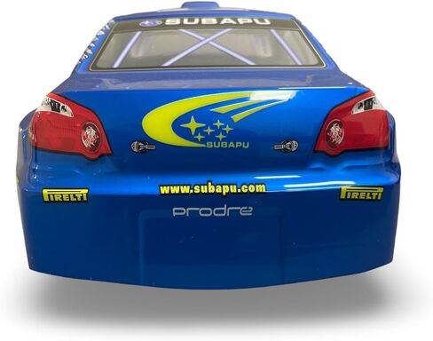 هيكل سيارة مطلي بمقياس 1/10 RC Drift Racing Touring على الطريق، بدون قطع، طراز Subaru STI، 190 مم، أزرق in Kuwait