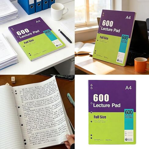 Thick 4600 Page Americans Styles Notebook Durability Scribbling Pad for School Offices Artistic Projects Professional Students School Offices Supply in Kuwait