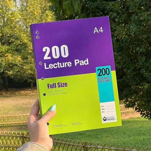 Thick 4600 Page Americans Styles Notebook Durability Scribbling Pad for School Offices Artistic Projects Professional Students School Offices Supply in Kuwait