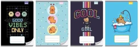 Notebook A5/32K plaid No Name Girl (10pcs) in Kuwait
