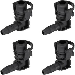 4Pcs Throttle Valve Thermostat Body Heater Water Pipe Hose Connector Fit for Chevrolet Cruze Epica Sonic Opel Astra Outlet 1.4L Trax Encore for Buicks joint Junwei Replace# 55354565 in Saudi Arabia