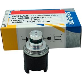 12V 0-12 Bar Transmission Solenoid Valve 0501313374 AT179491 04416685 31775108 0260120024 73161450 Compatible with JD 210LE 310E 310G 410G 710D 710G 710J 710K ZF 4WG180 4WG200 in Kuwait
