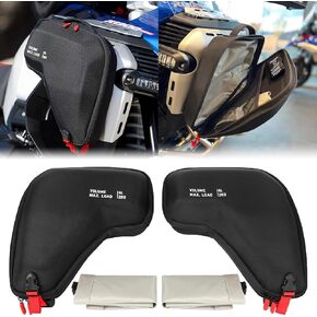 R1300GS ADV دراجة نارية المبرد الطربوش أكياس جانبية 4L نايلون هدية اليسار اليمين أداة تخزين حقيبة مع جيب داخلي مقاوم للماء لسيارات BMW R 1300 GS ADV R1300GSA 2024 2025 الملحقات in Kuwait
