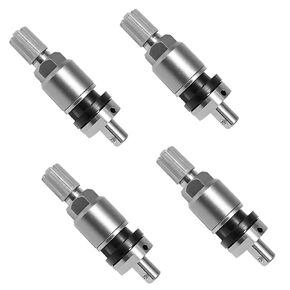 Autel MXSENSORRVK طقم صمامات معدنية بديلة (الكمية 4) 4 سيقان صمام ضغط معدني لمستشعر الإطارات Autel TPMS in Kuwait