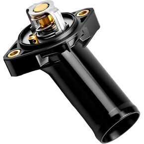 Engine Coolant Thermostat Housing Assembly Compatible With Jeep Wrangler JK 2007-2011 3.8L V6 - Replaces 4666149AA, 902-3038, CO34826, 85357, CH5357 in Kuwait