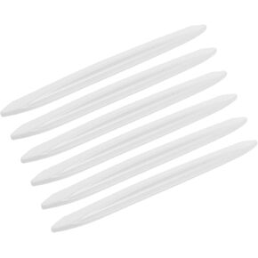 UPKOCH Invisible Car Door Edge Guards 6pcs, White Anti-Collision Adhesive Strips with Rearview Mirror Protection, Universal Fit for SUV and Truck Exterior Trim in Kuwait