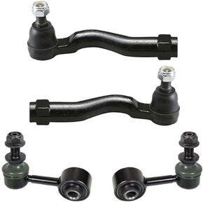 4pcs Suspension Kit Set Front Left Driver Outer Side Tie Rods Sway Bar for Toyota for Sequoia 2008-2022 for Tundra 2007-2021 Factory Grease and Sealed K750179 ES800327 in Kuwait