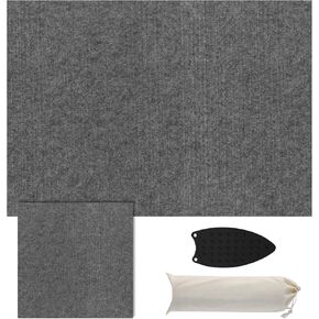AiVeUao Wool Pressing Mat for Quilting(2 Pack) Includes 24" x17" and 9" x 9" mats, Portable Wool Ironing Mat, Quilting Ironing Pad for Quilter, Sewing, Quilting Supplies in Saudi Arabia