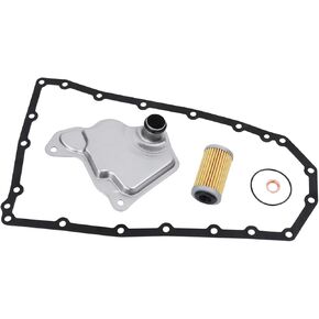 RE0F10D JF017E CVT Transmission Filter Oil Pan Gasket Kit, Compatible with Nissan Altima NV200 Rogue Qashqai QX50, Replaces 31728-28X0A 31728-29X0D 31397-1XF0D in Saudi Arabia