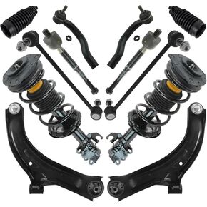 TRQ Front Steering & Suspension Kit Compatible with 2009-2014 Nissan Cube 2007-2012 Versa in Kuwait