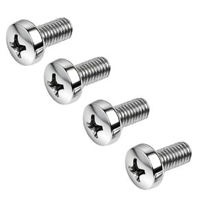 4 PCS Rear License Plate Screws Compatible with Mercedes C-Class and E-Class (C300/ C250/ C350/ E350/ E300/ AMG etc), 18-8 (304) Grade Stainless Steel in Kuwait
