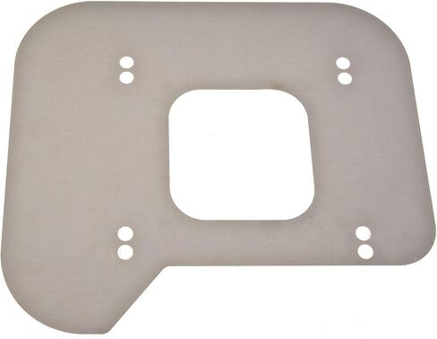 JEGS Carburetor Heat Shield | Open Style | Made In USA | Fits Holley 4150/4160, Edelbrock, BG, Demon, Carter, And AFB | Includes 4 Gaskets, 2 Spacers, And 1 Heat Shield in Kuwait