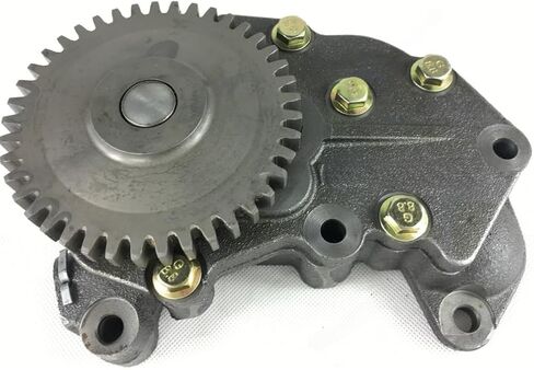 Oil Pump, Compatible with Komatsu 6D108 SAA6D108E Engine PC300-6 Excavator, Factory Standard Part Number 6221-53-1101, Heavy Duty Excavator Replacement Part in Kuwait