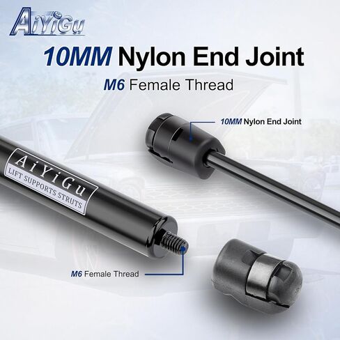 6333 Front Hood Struts Shocks Lift Supports Gas Springs Compatible with Toyota Camry 2007-2011 Base/CE/Hybrid/LE/SE/XLE, Pack of 2 PCS, Replaces PM1102 in Kuwait