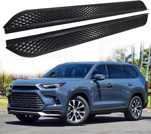 Running Boards Fits for Toyota Grand Highlander 2024 2025 Side Steps Pedal Steps Nerf Bar Accessories 2PCS in Kuwait