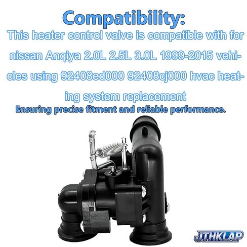 صمام التحكم في سخان HVAC لنيسان، صمام التحكم في الهواء الدافئ لسخان المياه استبدال 92408ED000 92408CJ000 in Kuwait