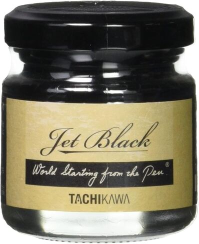 Tachikawa Jet Black Ink - 15 ml Bottle in Kuwait