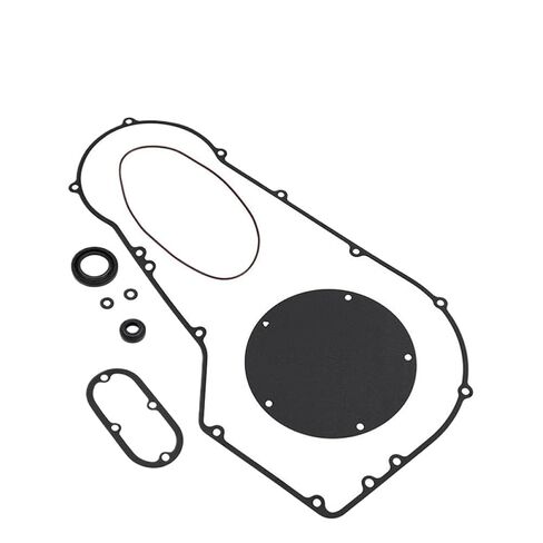 Motorcycle Clutch Primary Cover Gasket Kit Compatible with Softail Super Electra Road King Sportster 883 Heritage Softail in Kuwait