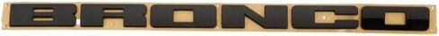 Ford 2021-2025 Bronco Sport OEM Black Gloss Front Grille BRONCO Letters M1PZ-8A224-B in Kuwait