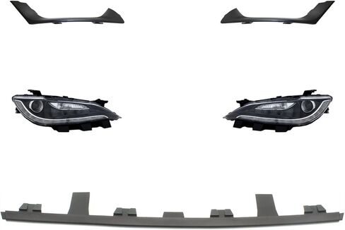 Sawyer Auto Replacement Headlight Kit fits Chrysler 200 2015-2016 2.4L (I4) Without Adaptive Cruise Control - Driver and Passenger Side in Kuwait