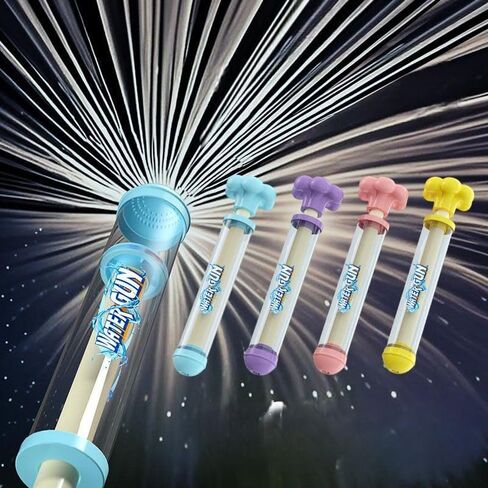 Fireworks Water Gun – 27CM Large Capacity Water Blasters for Adults, Couples, Perfect for Beach, Pool, and Park Fun – 2-Pack (Pink & Blue) in Kuwait