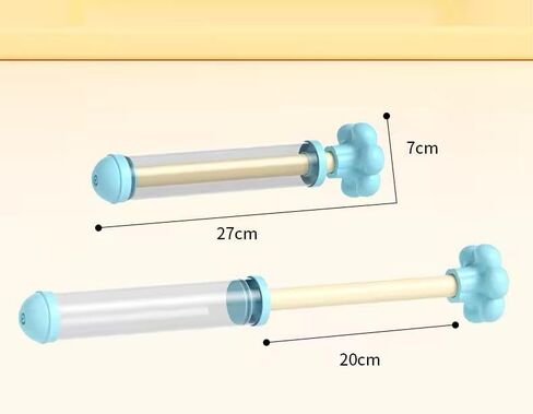 Fireworks Water Gun – 27CM Large Capacity Water Blasters for Adults, Couples, Perfect for Beach, Pool, and Park Fun – 2-Pack (Pink & Blue) in Kuwait