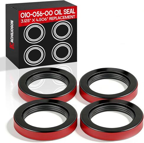 010-056-00 Oil Seal 3.125" X 4.506" Replacement for Dexter 10K 12K 15K Heavy Duty Axles Trailer Axle Bearing Seal 4PCS in Kuwait