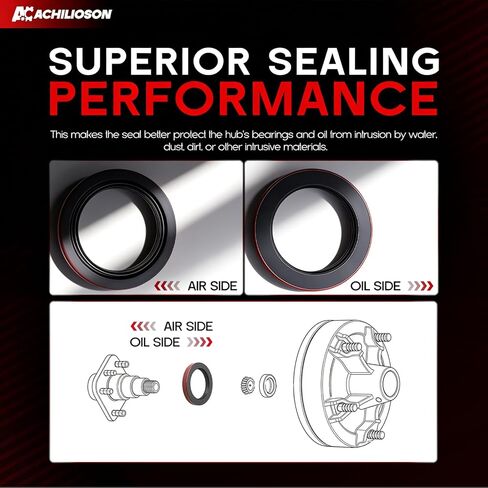 010-056-00 Oil Seal 3.125" X 4.506" Replacement for Dexter 10K 12K 15K Heavy Duty Axles Trailer Axle Bearing Seal 4PCS in Kuwait