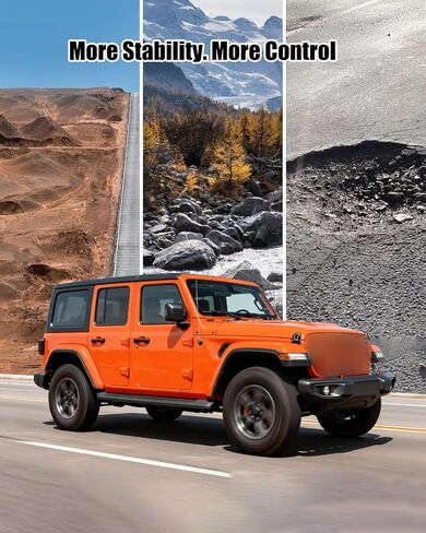 فاصل زنبركي أمامي 1 بوصة مناسب لـ JK Wrangler (بابين) JK Wrangler Unlimited (4 أبواب) استبدال 1953075 2 قطعة in Kuwait