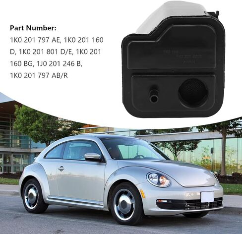علبة بخار فحم الوقود، علبة فحم الكربون الأسود، 1K0 201 797 AE استبدال تعديل السيارة لـ MK5 MK6 in Kuwait
