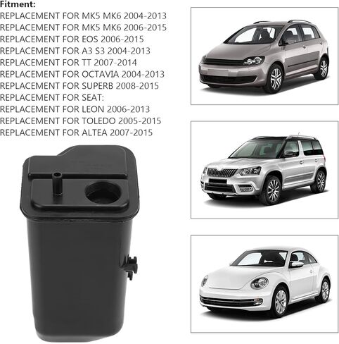 علبة بخار فحم الوقود، علبة فحم الكربون الأسود، 1K0 201 797 AE استبدال تعديل السيارة لـ MK5 MK6 in Kuwait