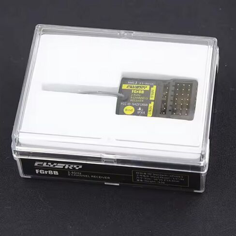 جهاز استقبال Goolsky Flysky FGr8B، جهاز استقبال 2.4 جيجا هرتز 8 قنوات لجهاز Flysky AFHDS 3 PL18 NB4+ NB4 Pro+ أجهزة إرسال RC ووحدات FRM302 RF in Kuwait