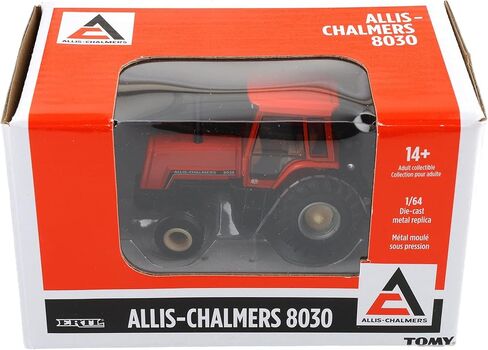 جرار ERTL 1/64 Allis Chalmers 8030 مع محور أمامي ثنائي الدفع 16510 in Kuwait