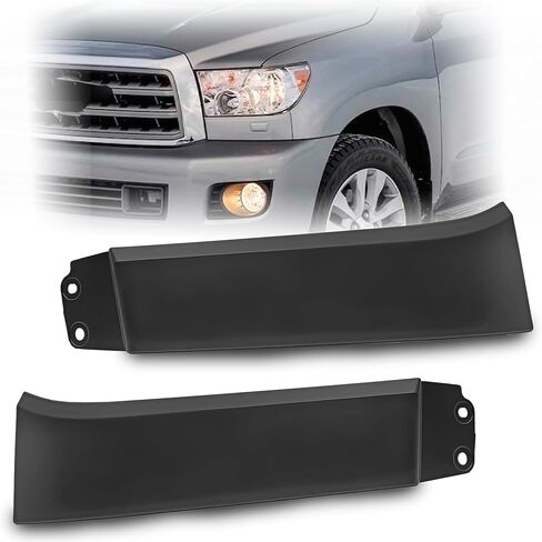 Front Bumper Grille Headlight Filler Panel kit Compatible with 2007-2013 Toyota Tundra,2008-2017 Toyota Sequoia 1Pair 539310C901 539320C901 in Saudi Arabia