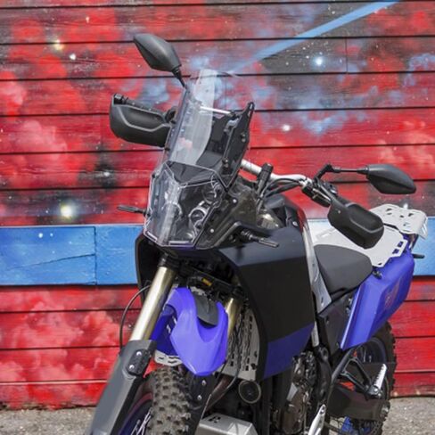 لدراجات Yamaha Tenere 700 2019 إلى 2021 2022 T700 T7 XTZ690 ناهض الزجاج الأمامي للدراجة النارية قابل للتعديل منحرف الرياح أداة ضبط الارتفاع in Kuwait