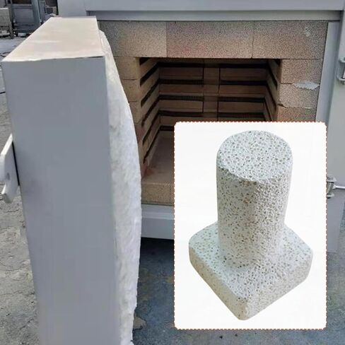 Pottery Kiln Plug Mullite Material Sturdy Peephole Accessory High Performance in Saudi Arabia